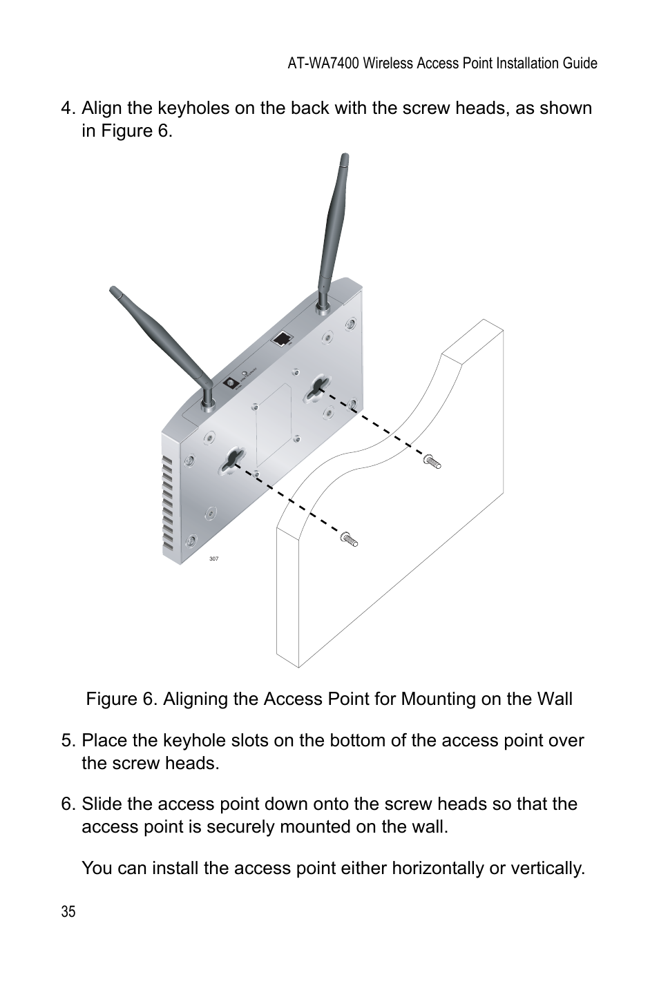 Allied Telesis AT-WA7400 User Manual | Page 35 / 60