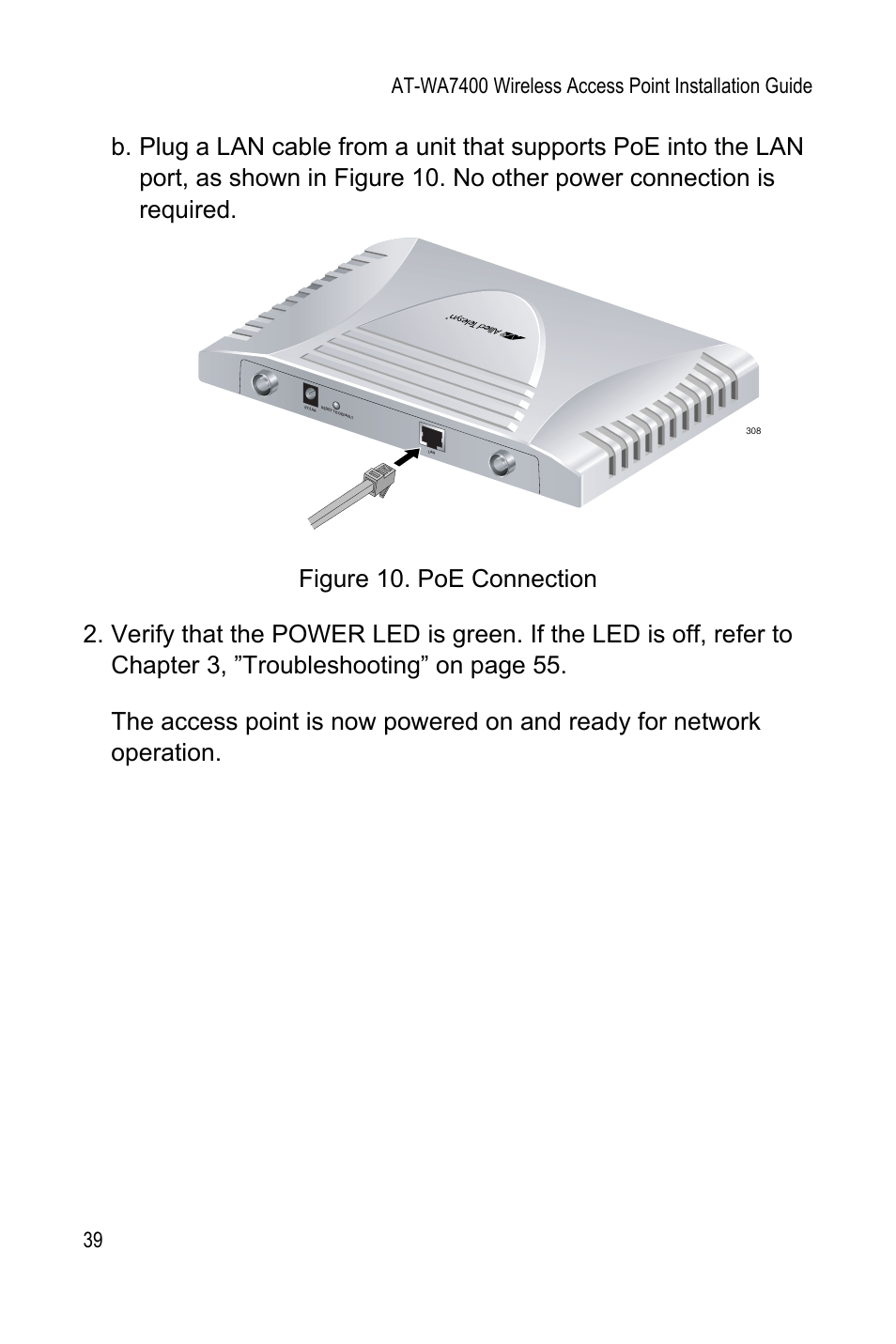 Allied Telesis AT-WA7400 User Manual | Page 39 / 60