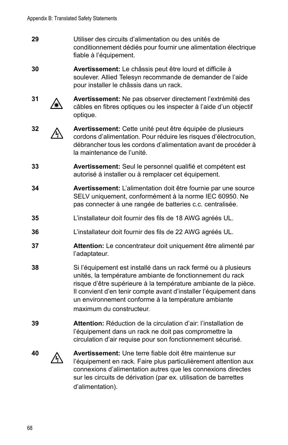 Allied Telesis AT-iMG606BD User Manual | Page 68 / 80