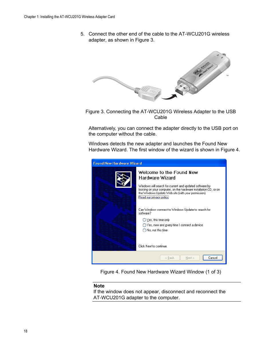 Allied Telesis AT-WCU201G User Manual | Page 18 / 72