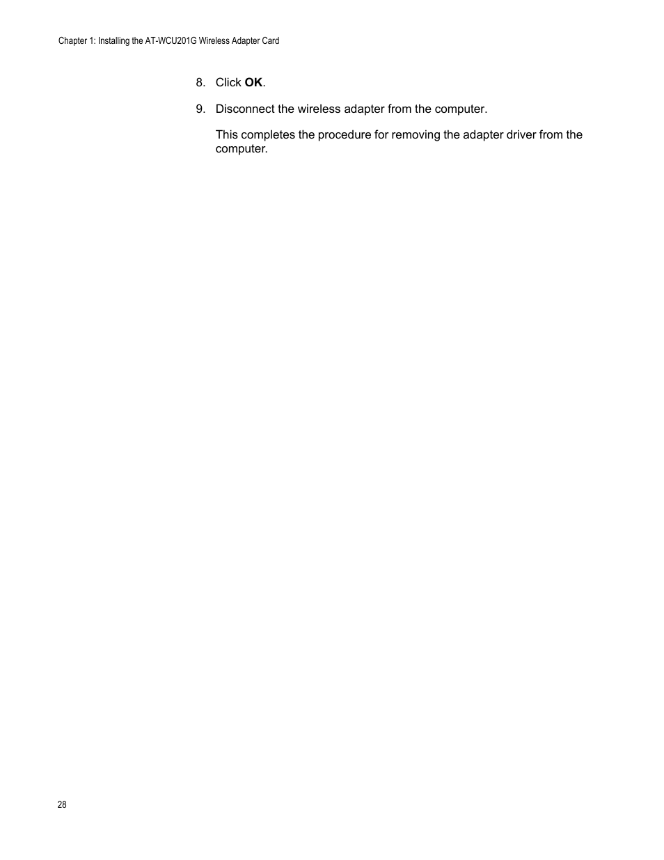 Allied Telesis AT-WCU201G User Manual | Page 28 / 72