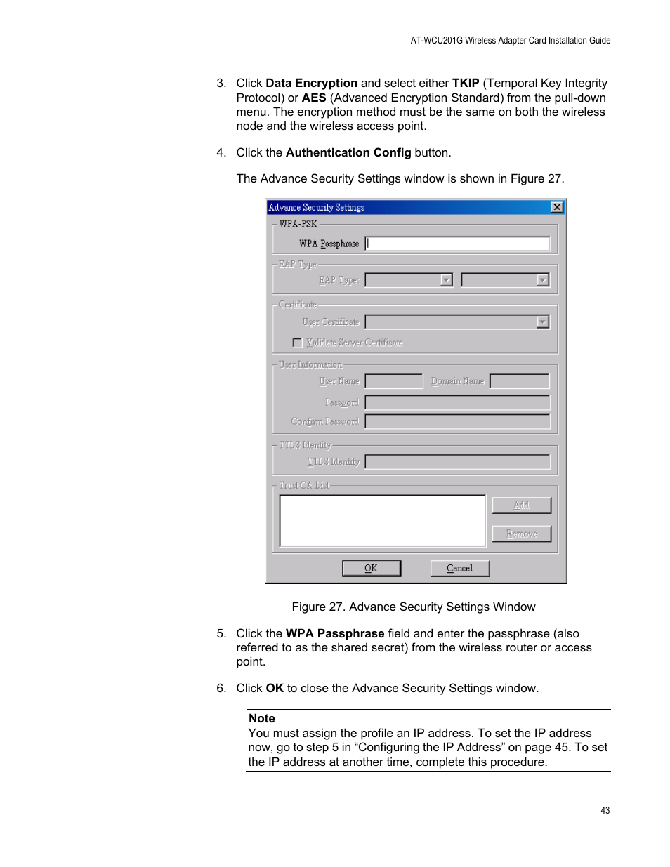 Allied Telesis AT-WCU201G User Manual | Page 43 / 72