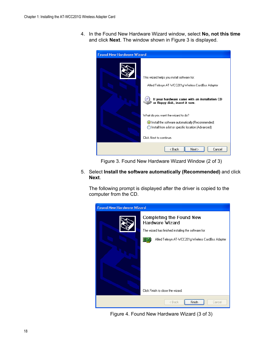 Allied Telesis AT-WCC201G User Manual | Page 18 / 72