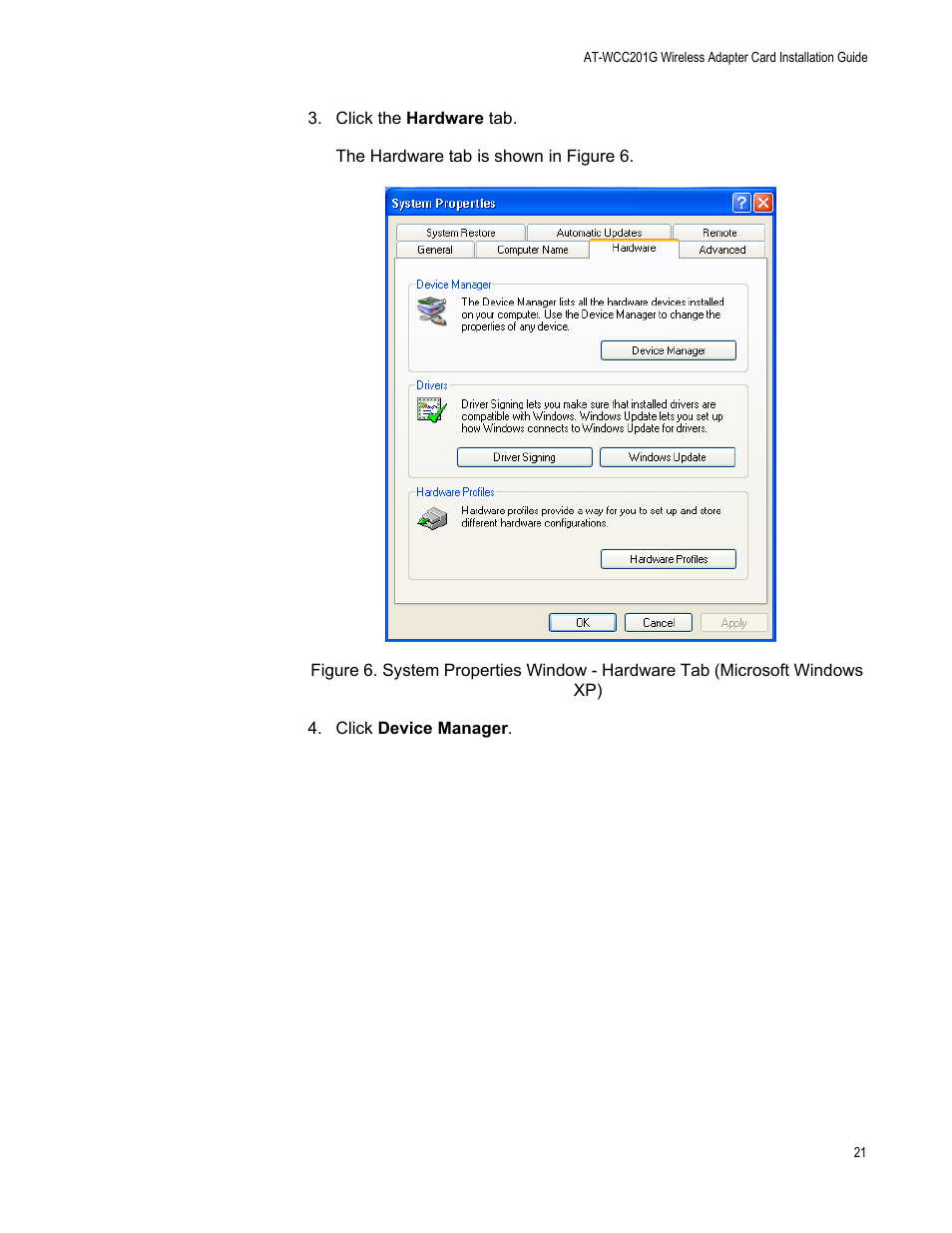 Allied Telesis AT-WCC201G User Manual | Page 21 / 72