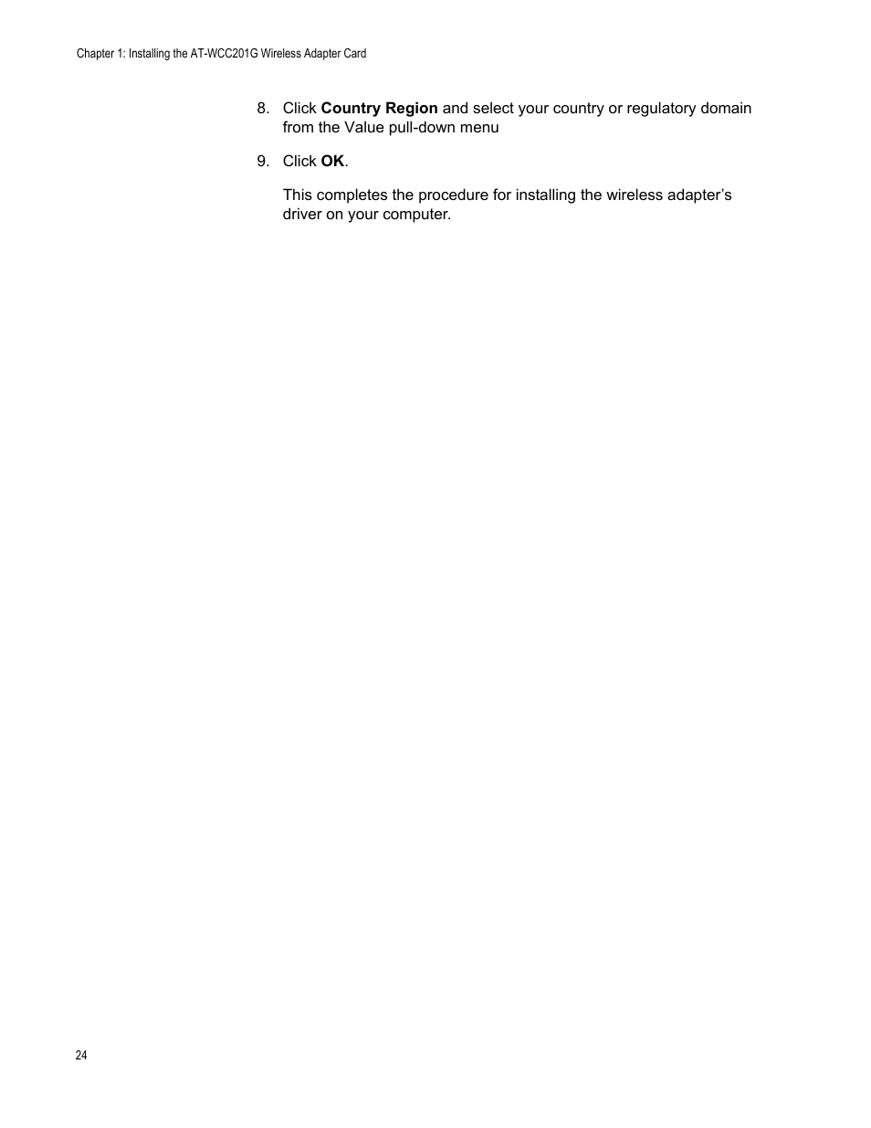 Allied Telesis AT-WCC201G User Manual | Page 24 / 72