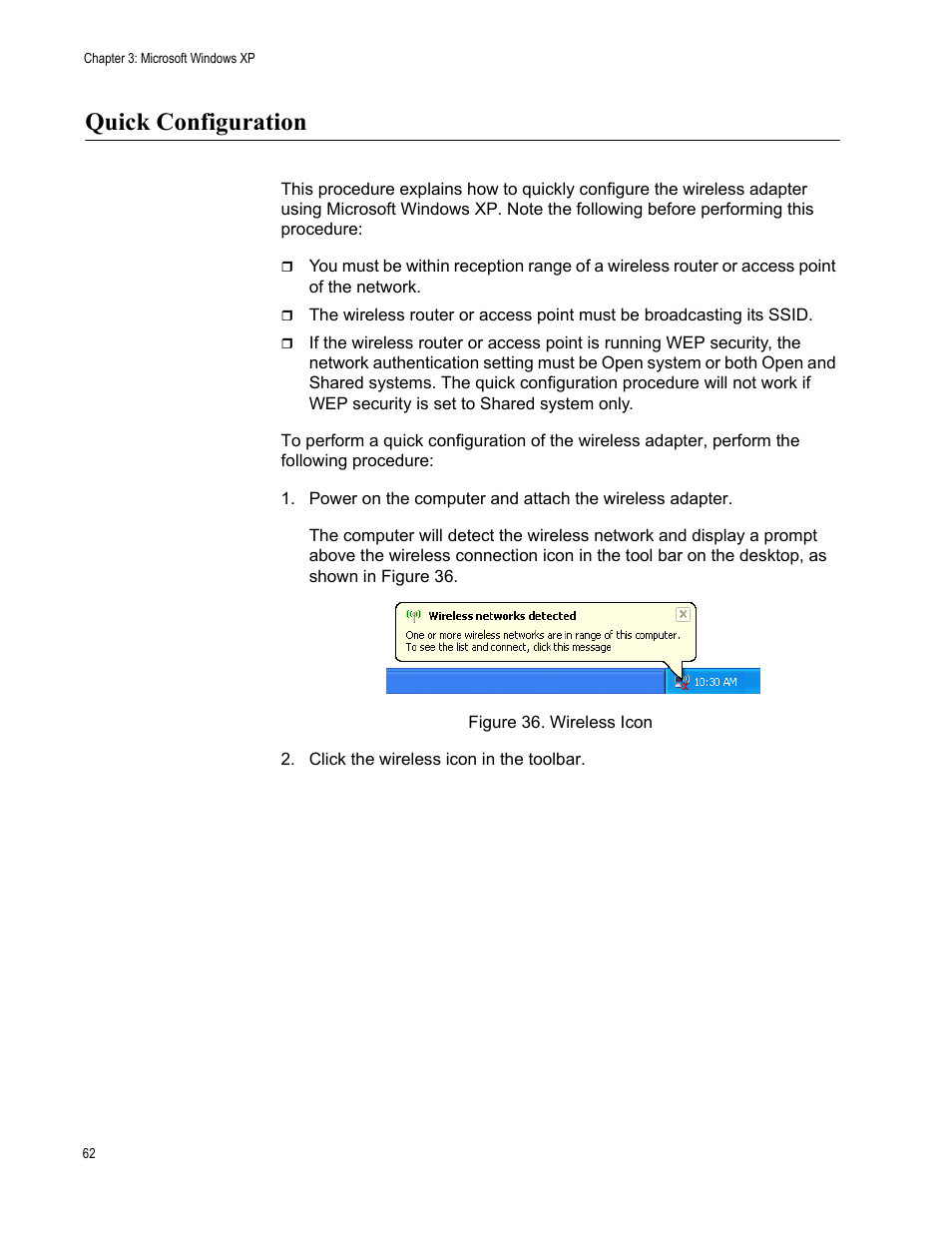 Quick configuration | Allied Telesis AT-WCC201G User Manual | Page 62 / 72