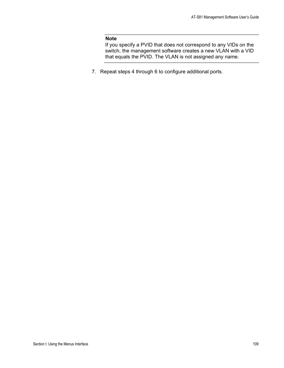 Allied Telesis AT-S81 User Manual | Page 109 / 314