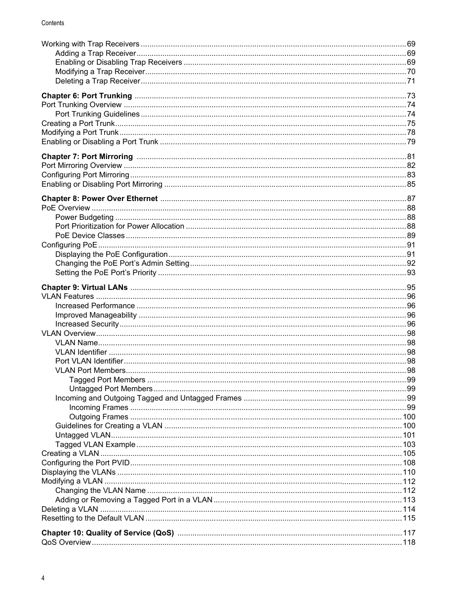 Allied Telesis AT-S81 User Manual | Page 4 / 314