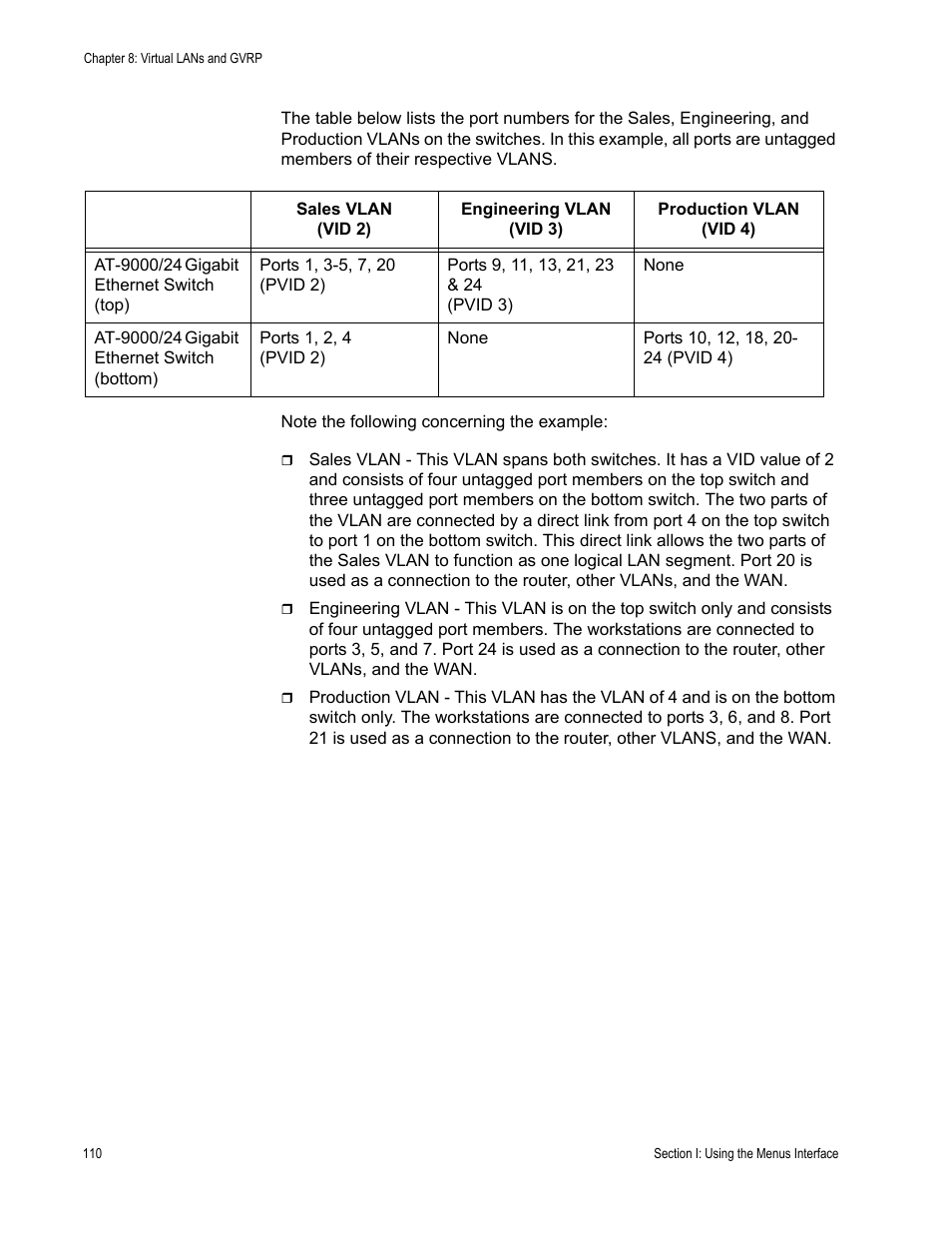 Allied Telesis AT-S84 User Manual | Page 110 / 334