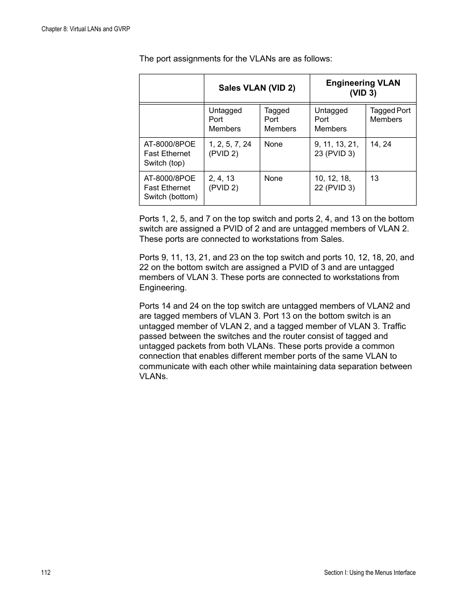 Allied Telesis AT-S84 User Manual | Page 112 / 334