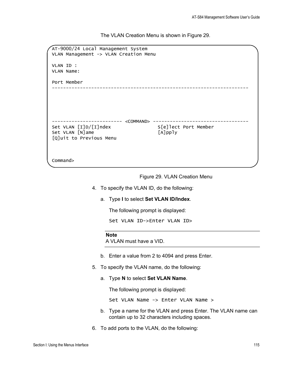 Allied Telesis AT-S84 User Manual | Page 115 / 334