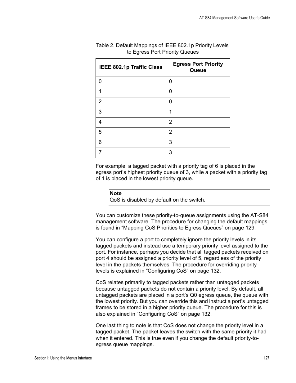 Allied Telesis AT-S84 User Manual | Page 127 / 334