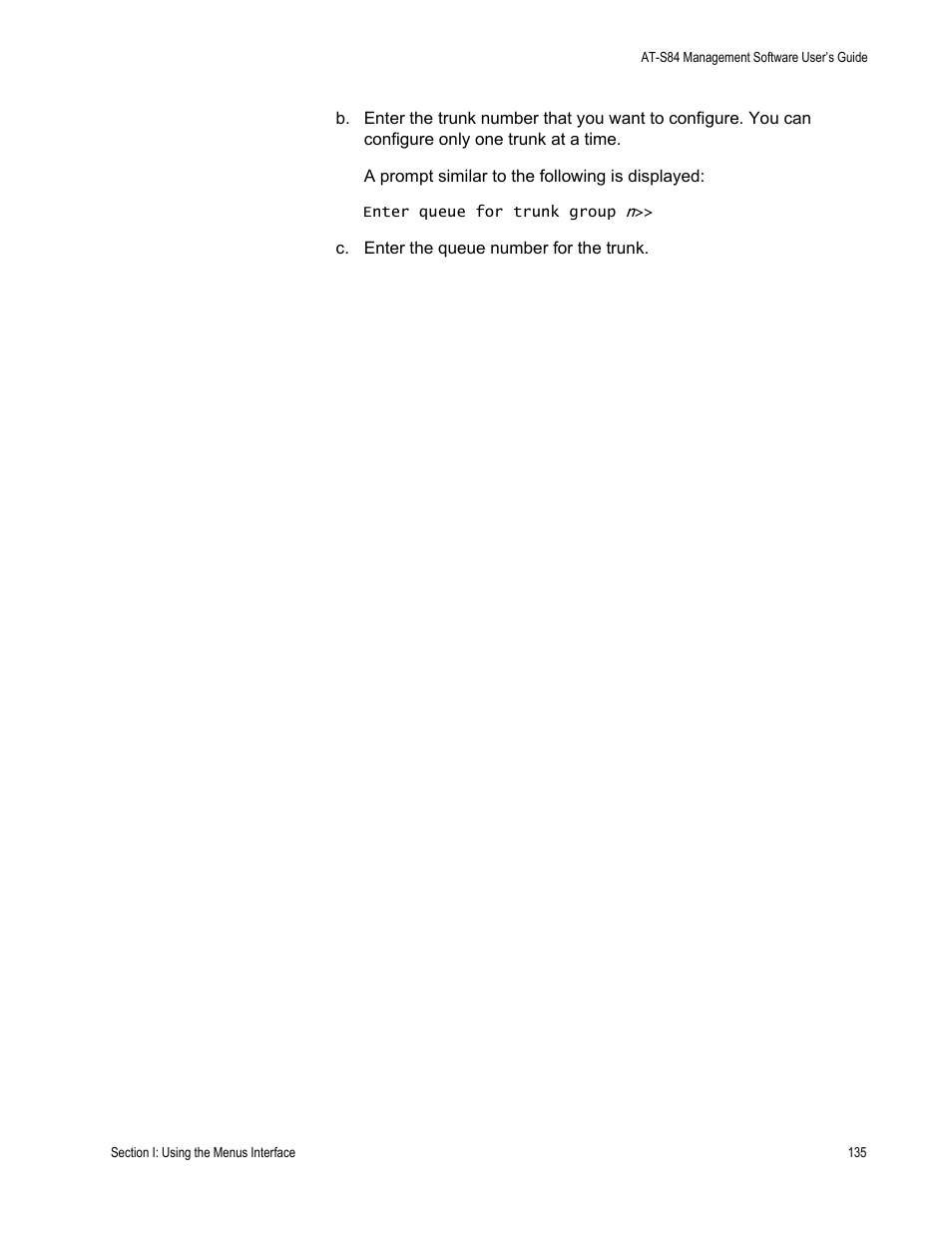 Allied Telesis AT-S84 User Manual | Page 135 / 334
