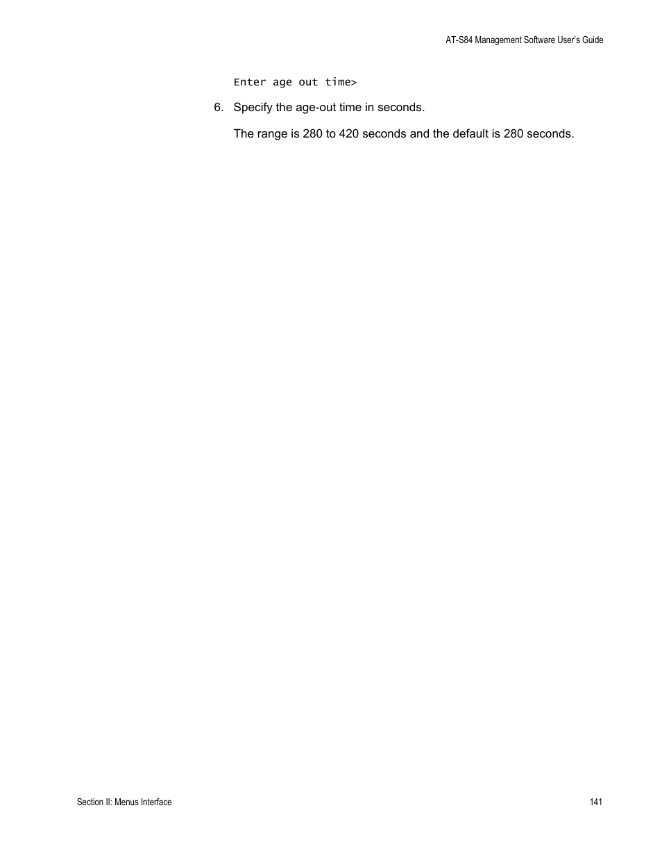 Allied Telesis AT-S84 User Manual | Page 141 / 334