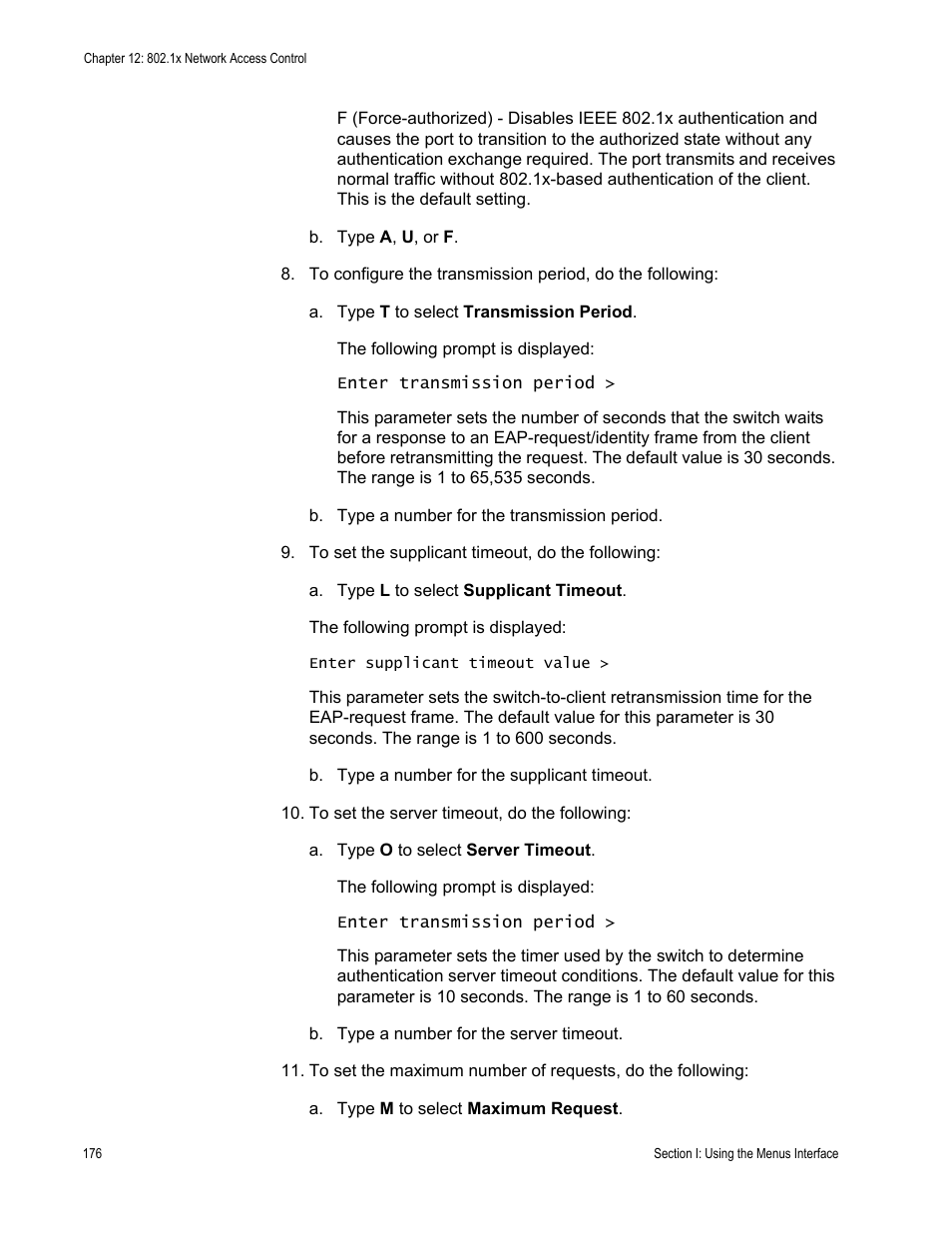 Allied Telesis AT-S84 User Manual | Page 176 / 334