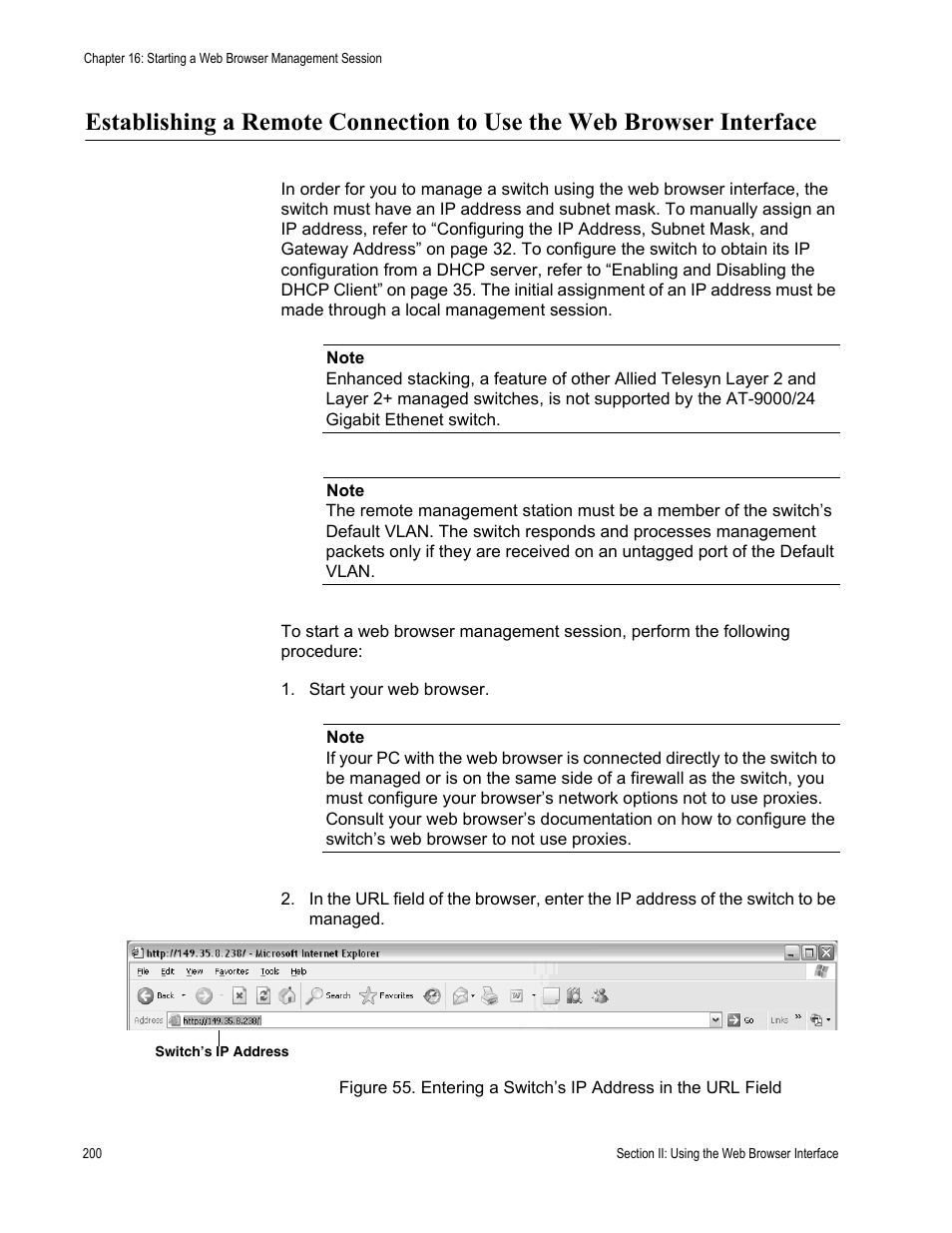 Allied Telesis AT-S84 User Manual | Page 200 / 334