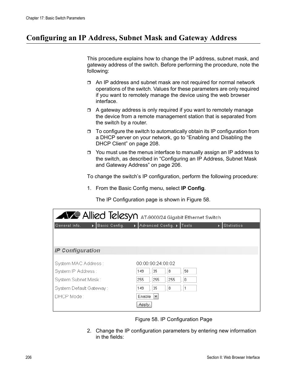 Allied Telesis AT-S84 User Manual | Page 206 / 334