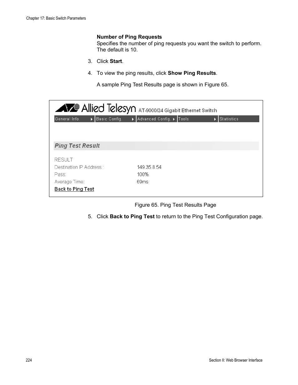 Allied Telesis AT-S84 User Manual | Page 224 / 334