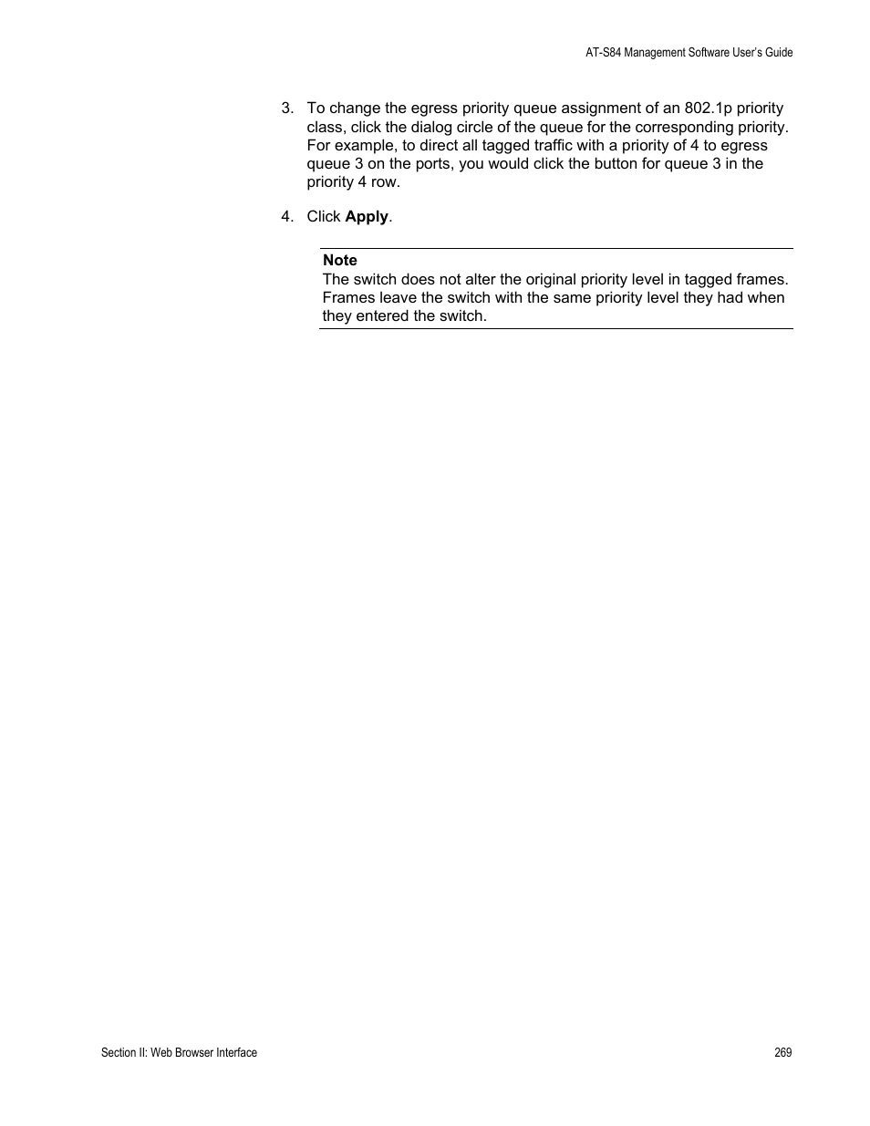Allied Telesis AT-S84 User Manual | Page 269 / 334