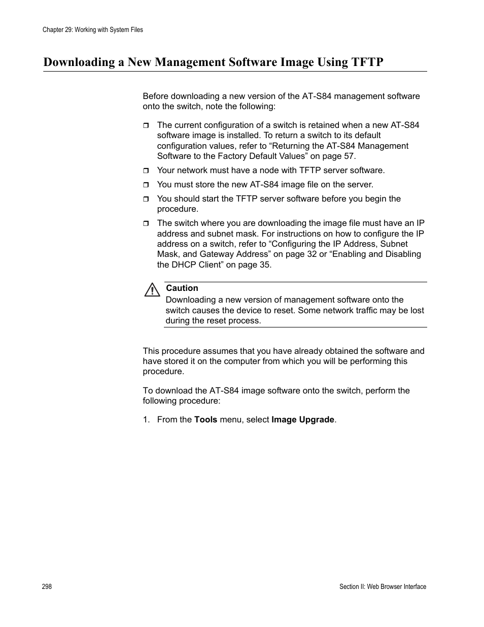 Allied Telesis AT-S84 User Manual | Page 298 / 334