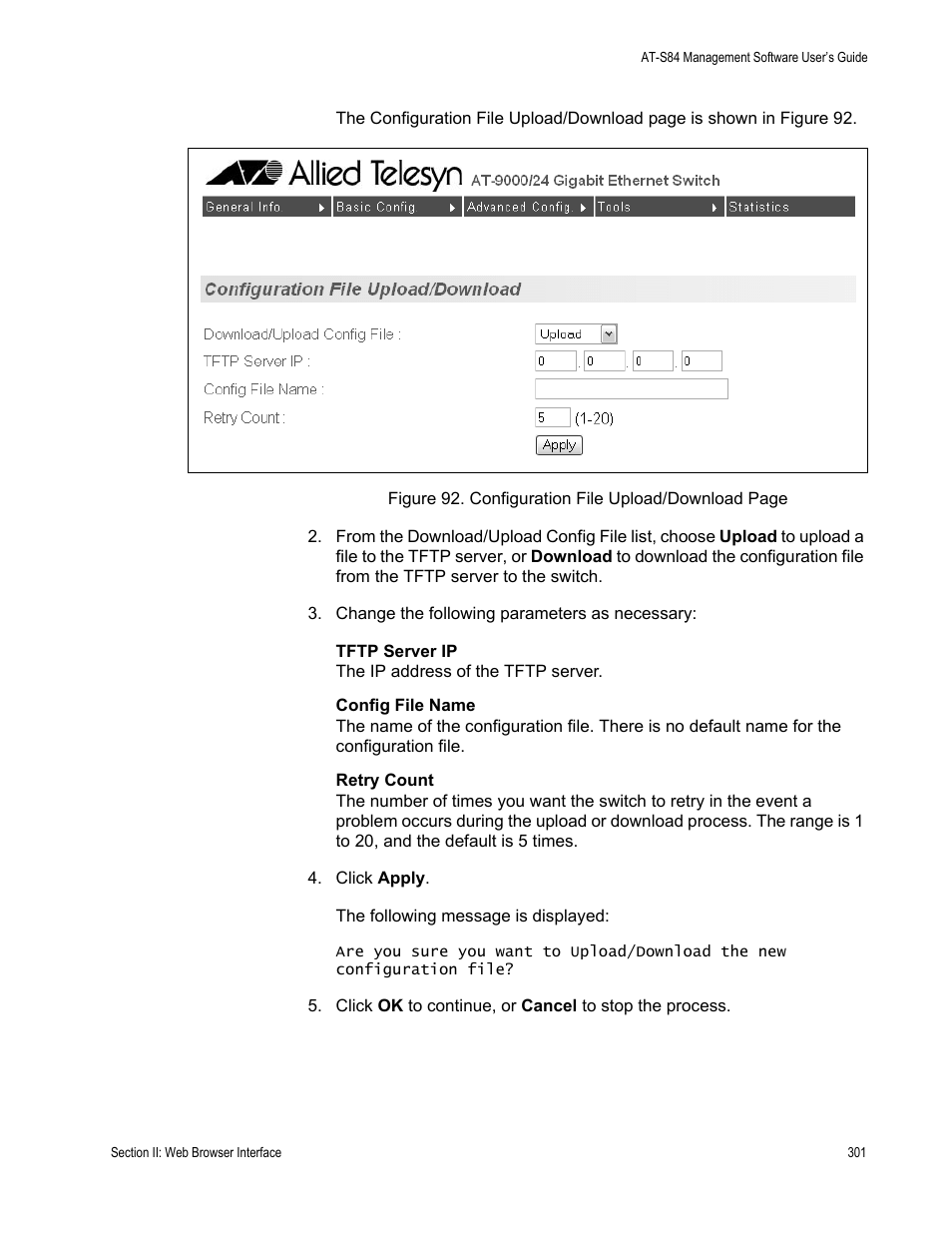 Allied Telesis AT-S84 User Manual | Page 301 / 334