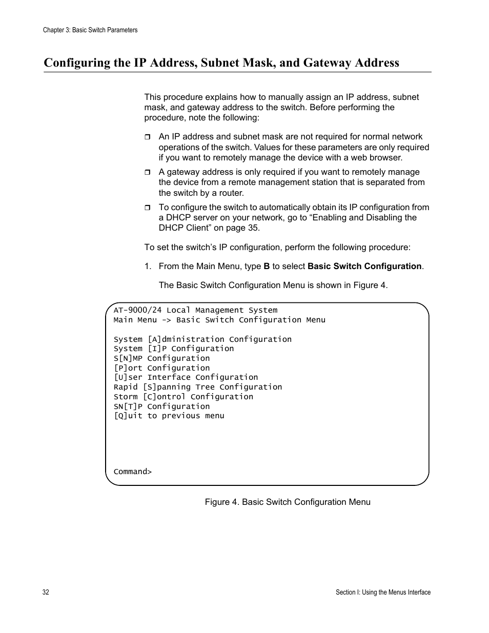 Allied Telesis AT-S84 User Manual | Page 32 / 334