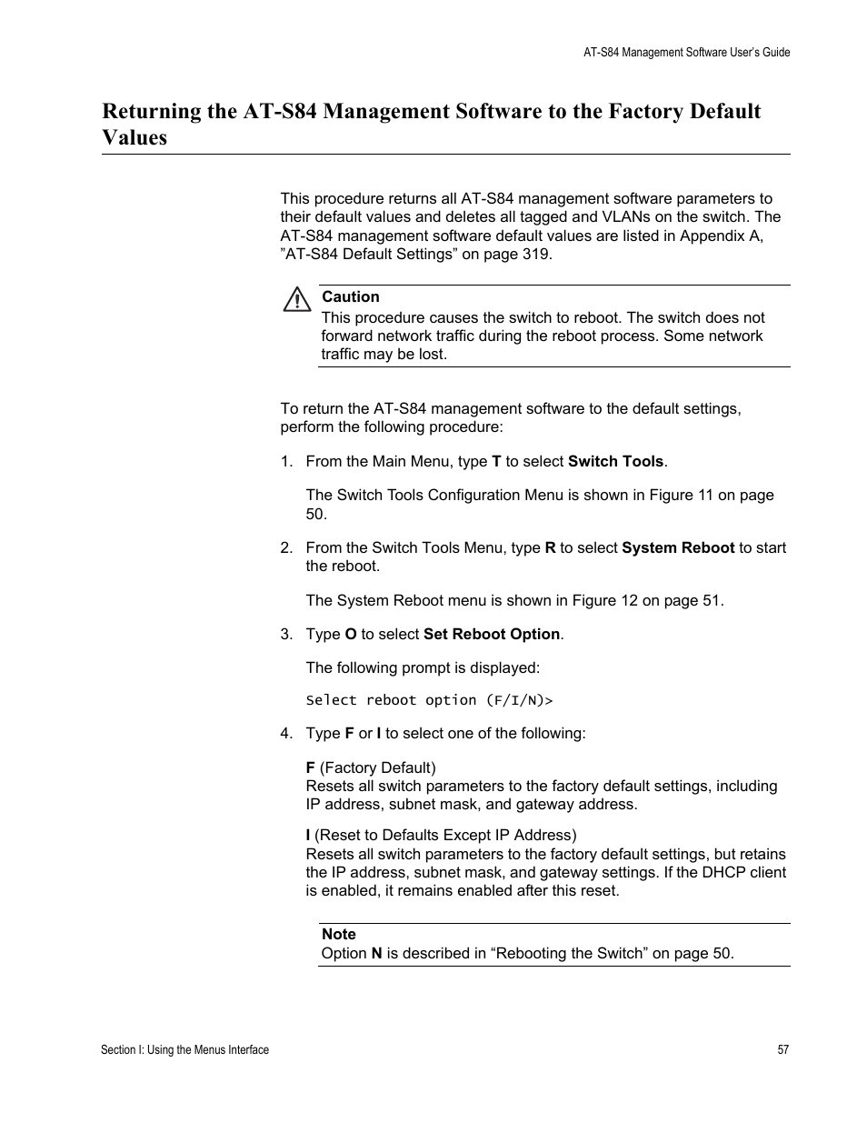 Allied Telesis AT-S84 User Manual | Page 57 / 334