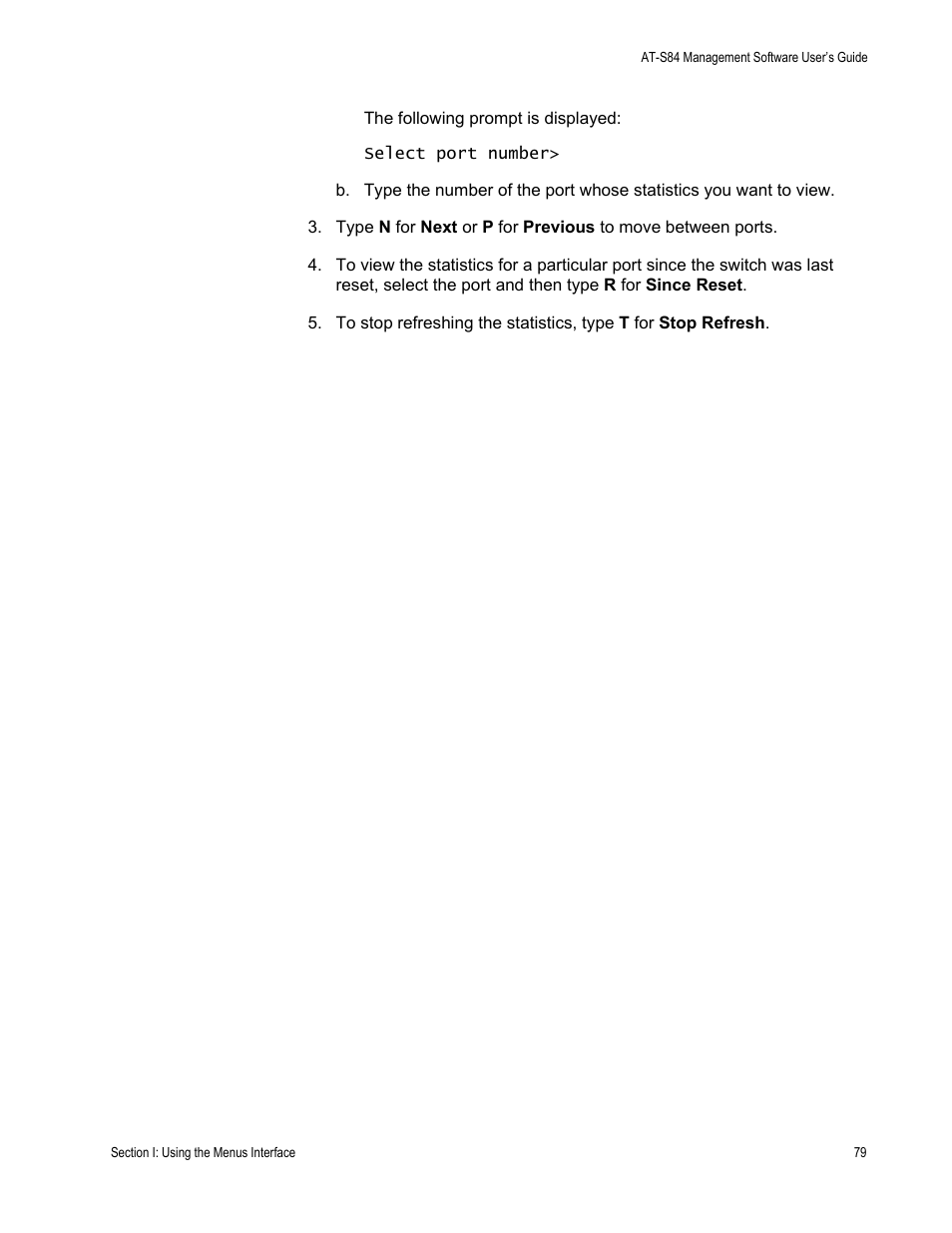 Allied Telesis AT-S84 User Manual | Page 79 / 334