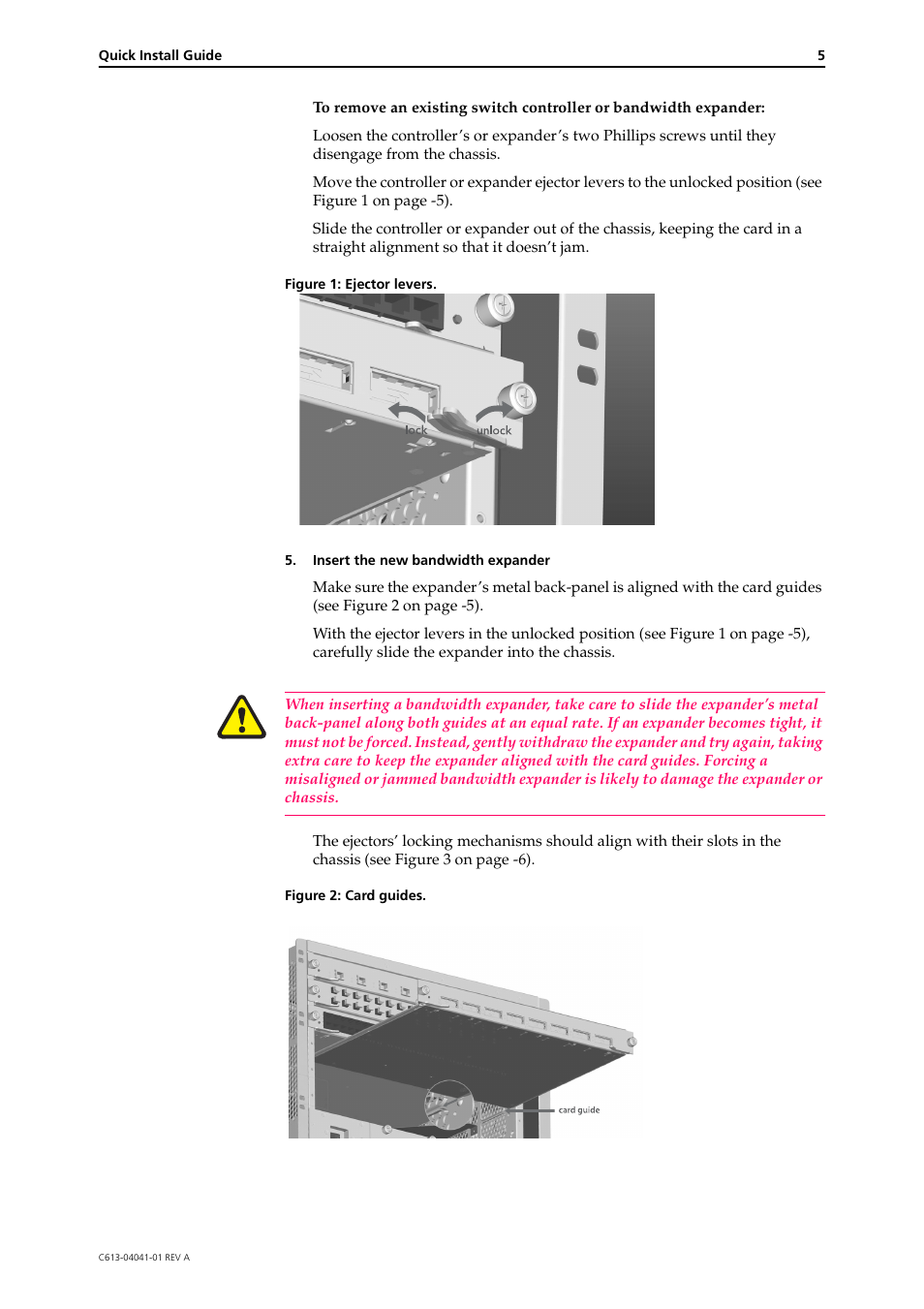 Allied Telesis SwitchBlade Bandwidth Expander User Manual | Page 5 / 6