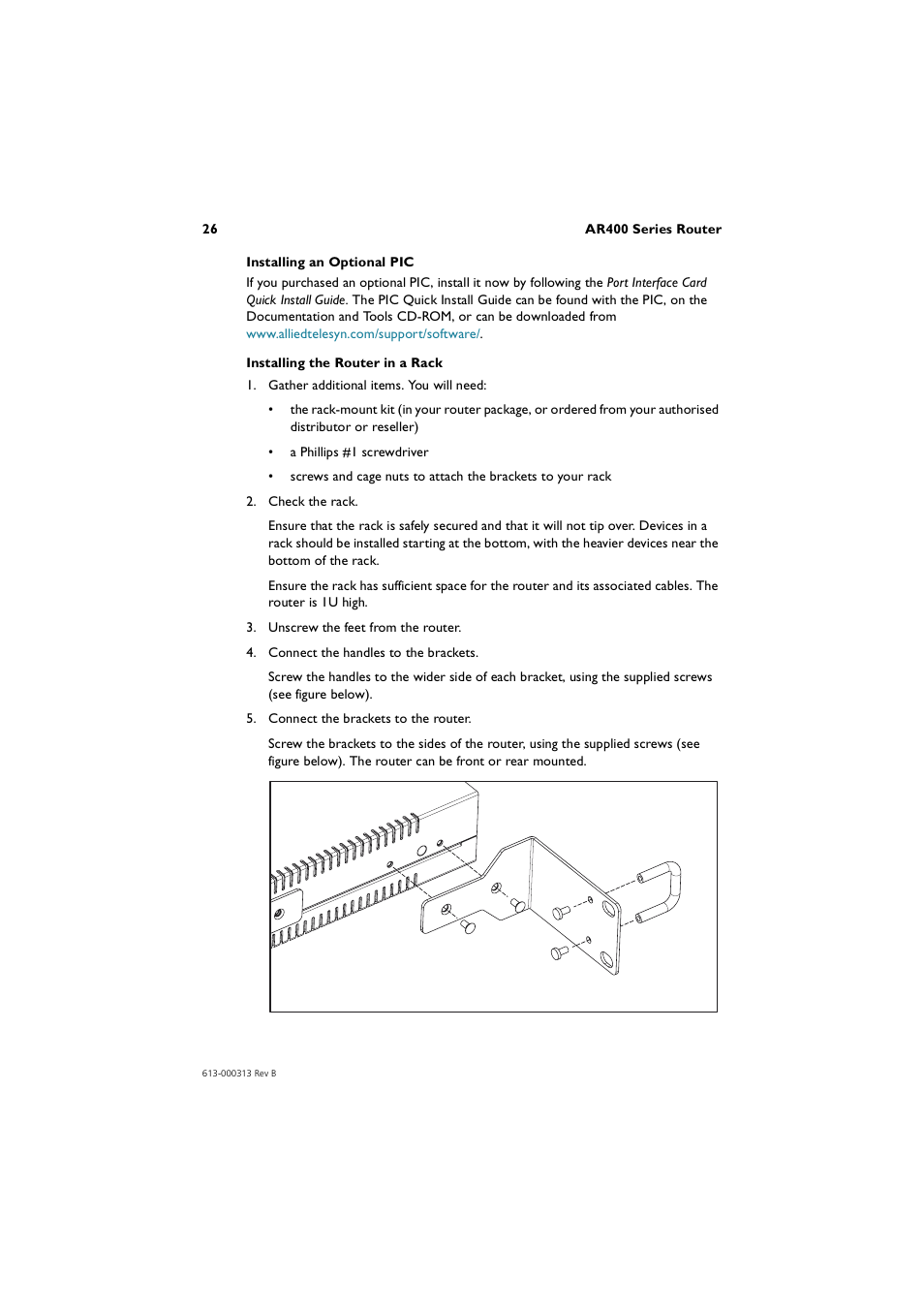 Allied Telesis AR400 Series Router User Manual | Page 26 / 56