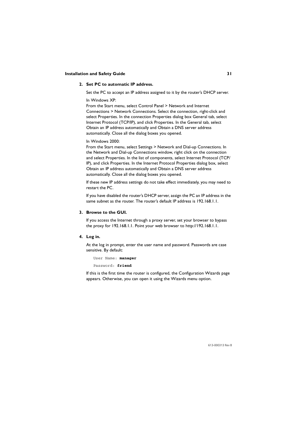 Allied Telesis AR400 Series Router User Manual | Page 31 / 56