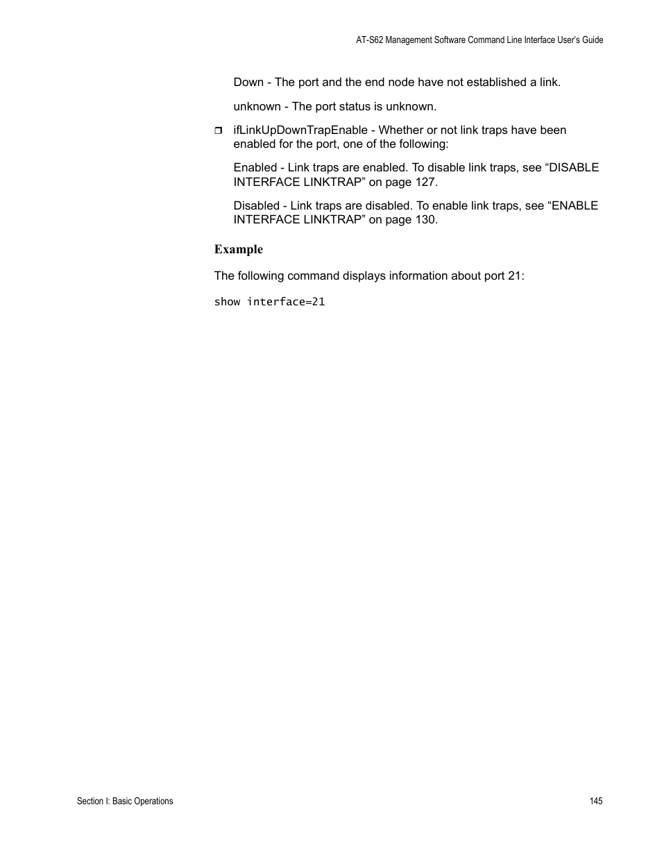Allied Telesis AT-S62 User Manual | Page 145 / 656
