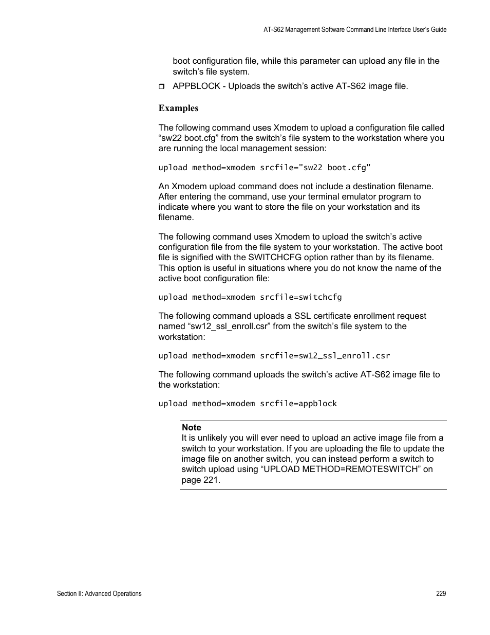Allied Telesis AT-S62 User Manual | Page 229 / 656