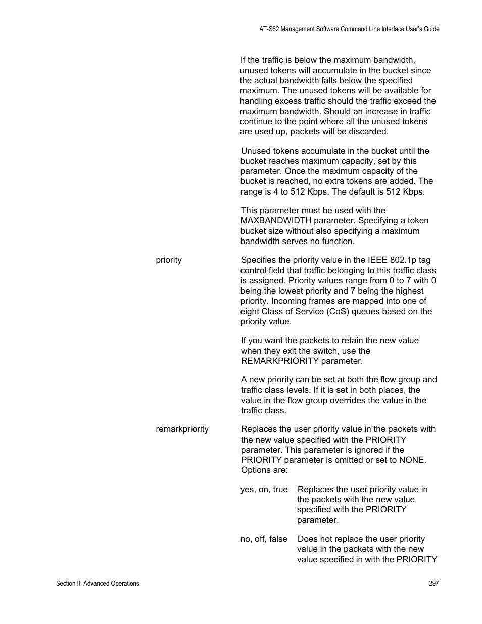 Allied Telesis AT-S62 User Manual | Page 297 / 656