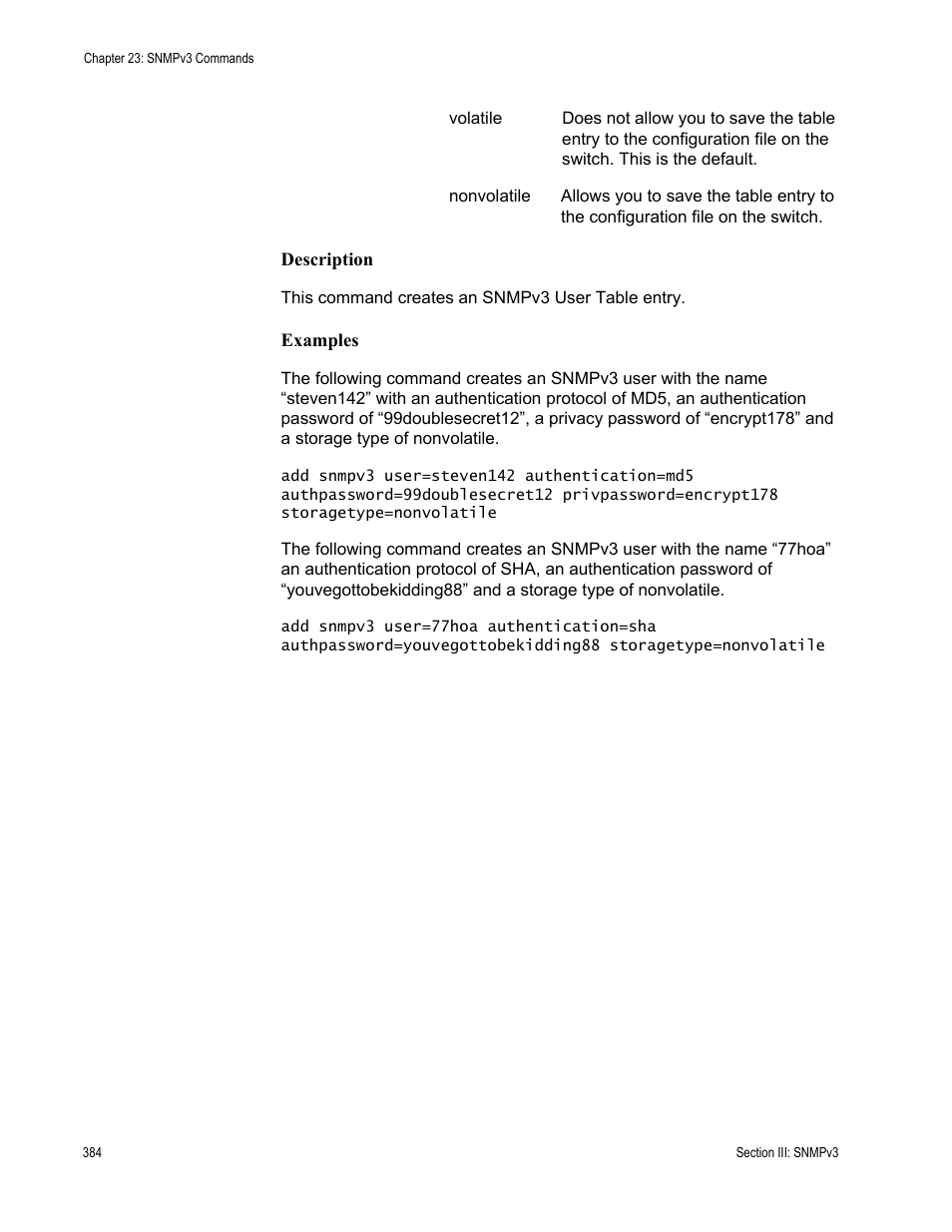 Allied Telesis AT-S62 User Manual | Page 384 / 656