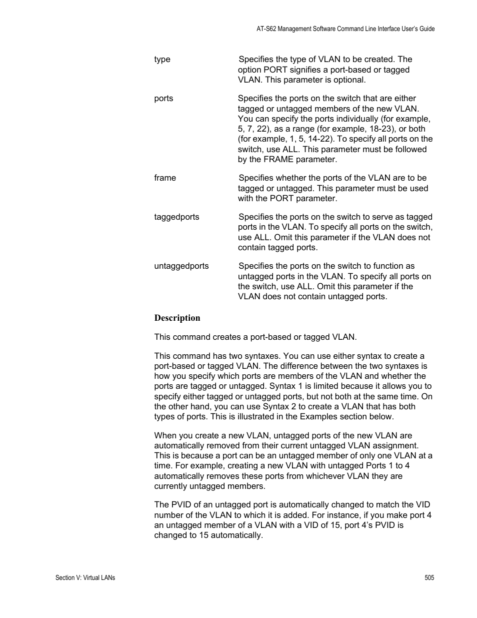 Allied Telesis AT-S62 User Manual | Page 505 / 656