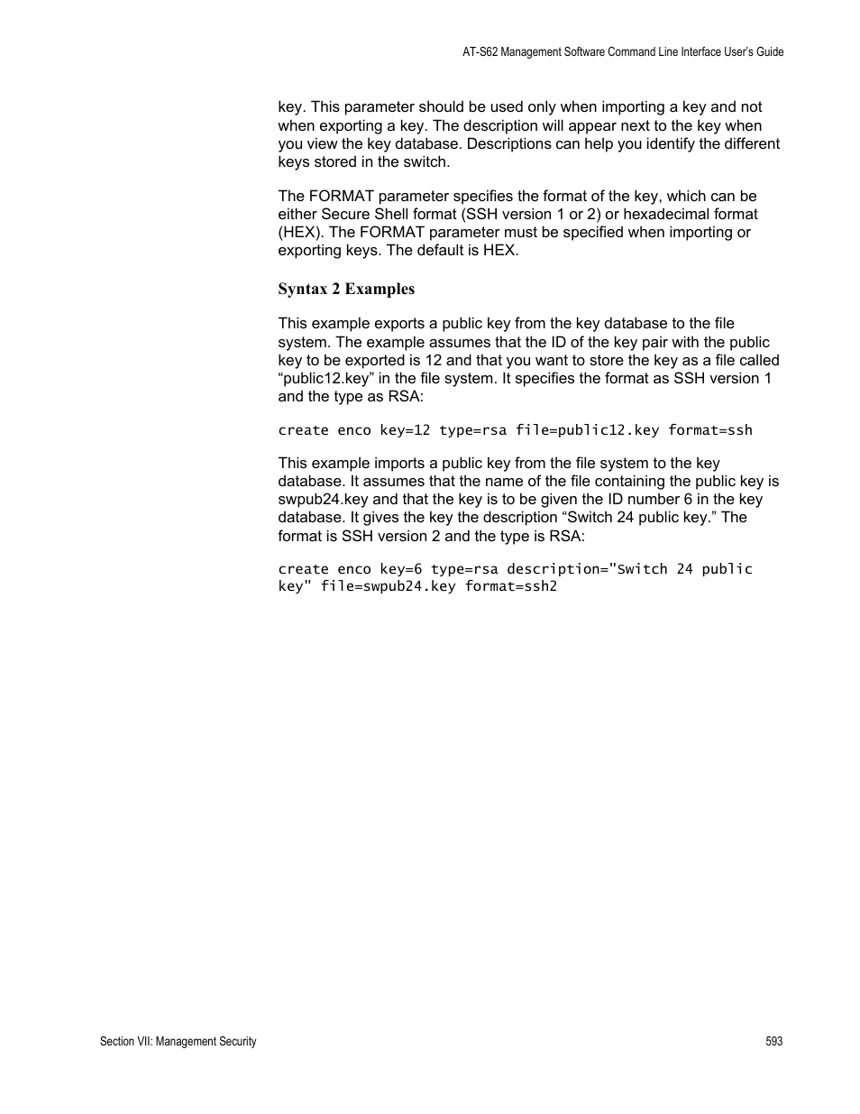 Allied Telesis AT-S62 User Manual | Page 593 / 656