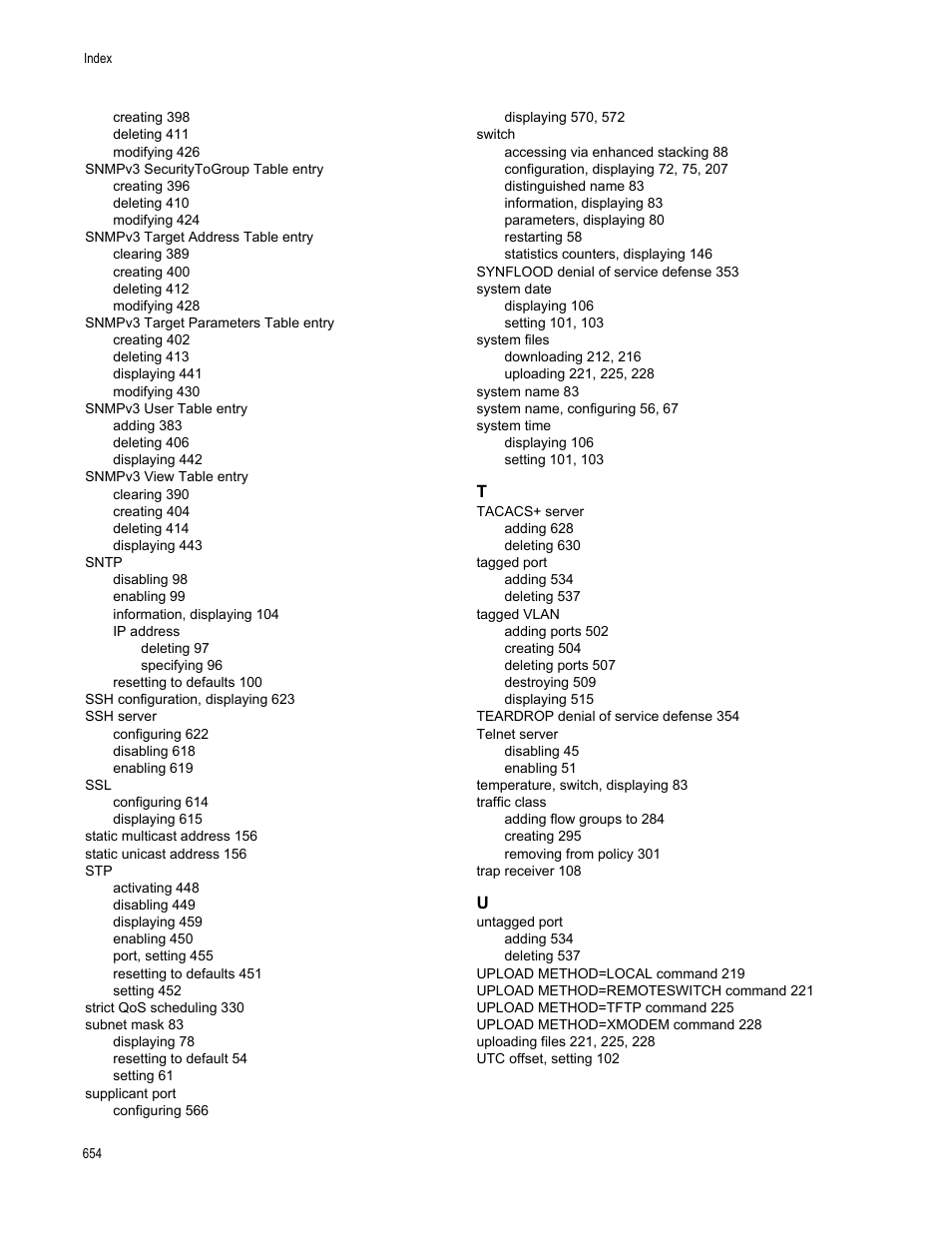 Allied Telesis AT-S62 User Manual | Page 654 / 656