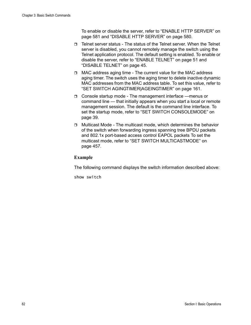 Allied Telesis AT-S62 User Manual | Page 82 / 656