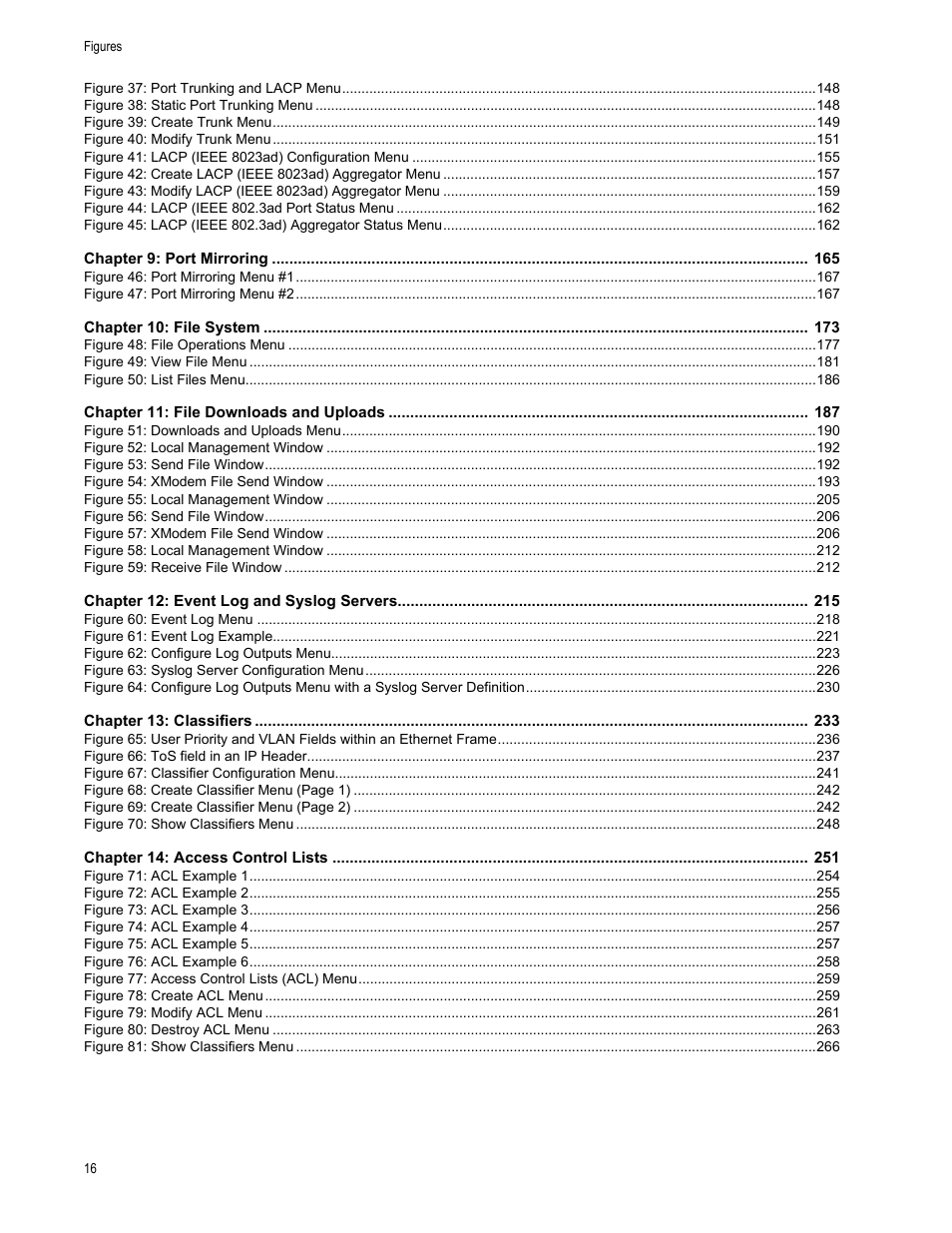 Allied Telesis AT-S62 User Manual | Page 16 / 822