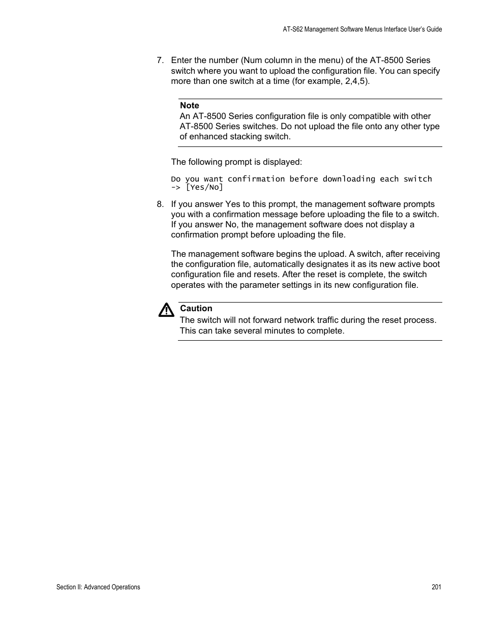 Allied Telesis AT-S62 User Manual | Page 201 / 822