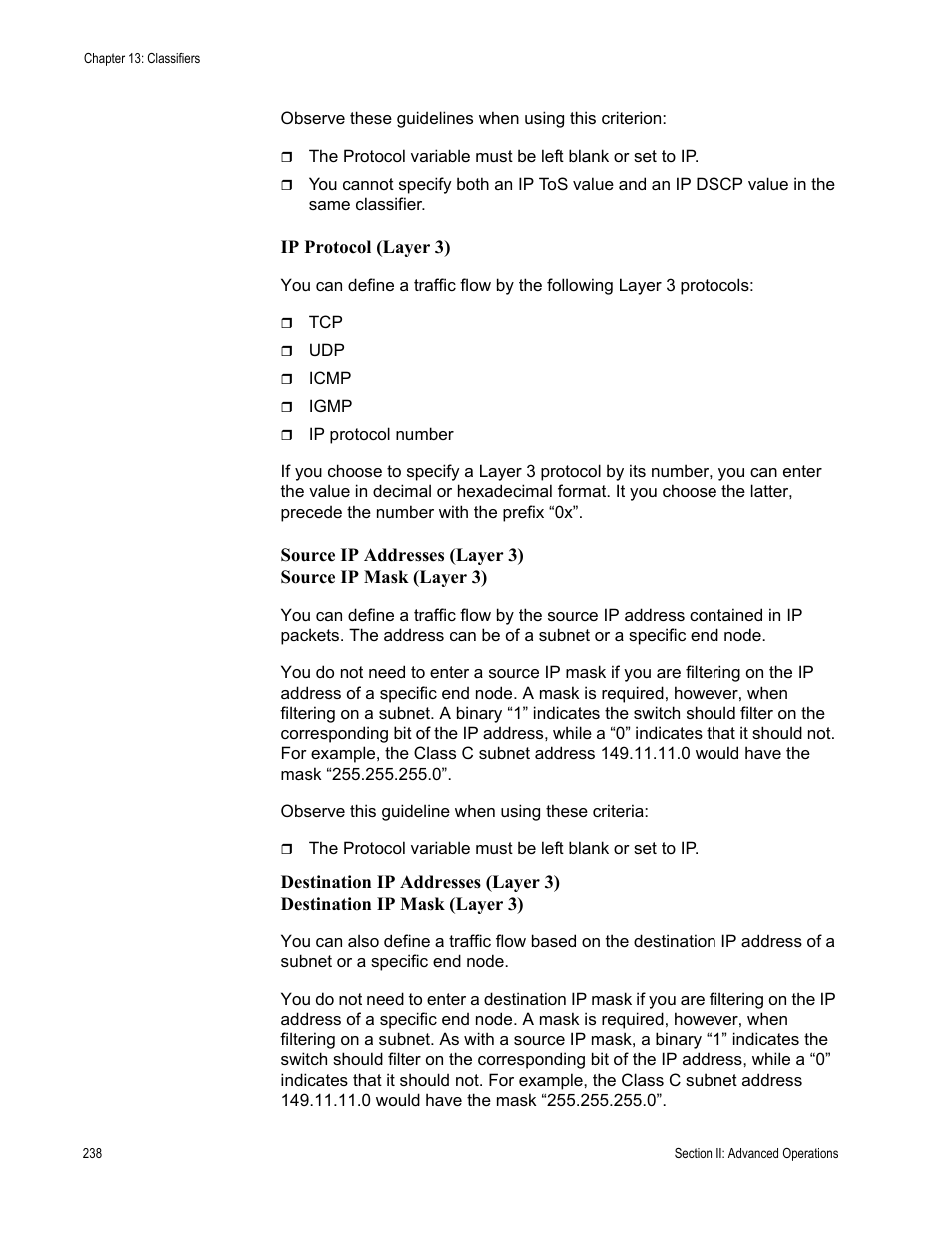 Allied Telesis AT-S62 User Manual | Page 238 / 822