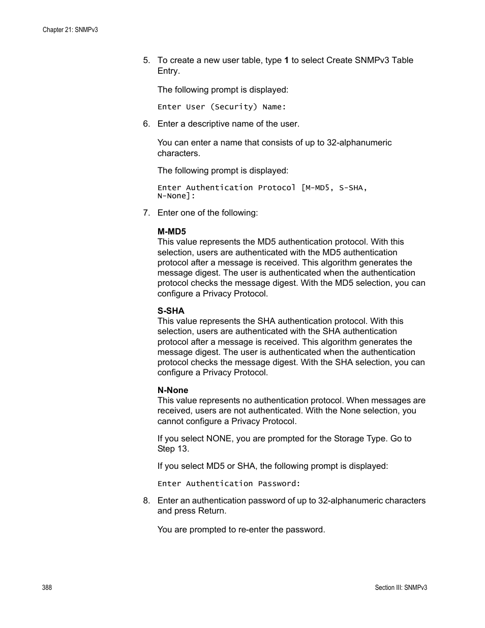 Allied Telesis AT-S62 User Manual | Page 388 / 822