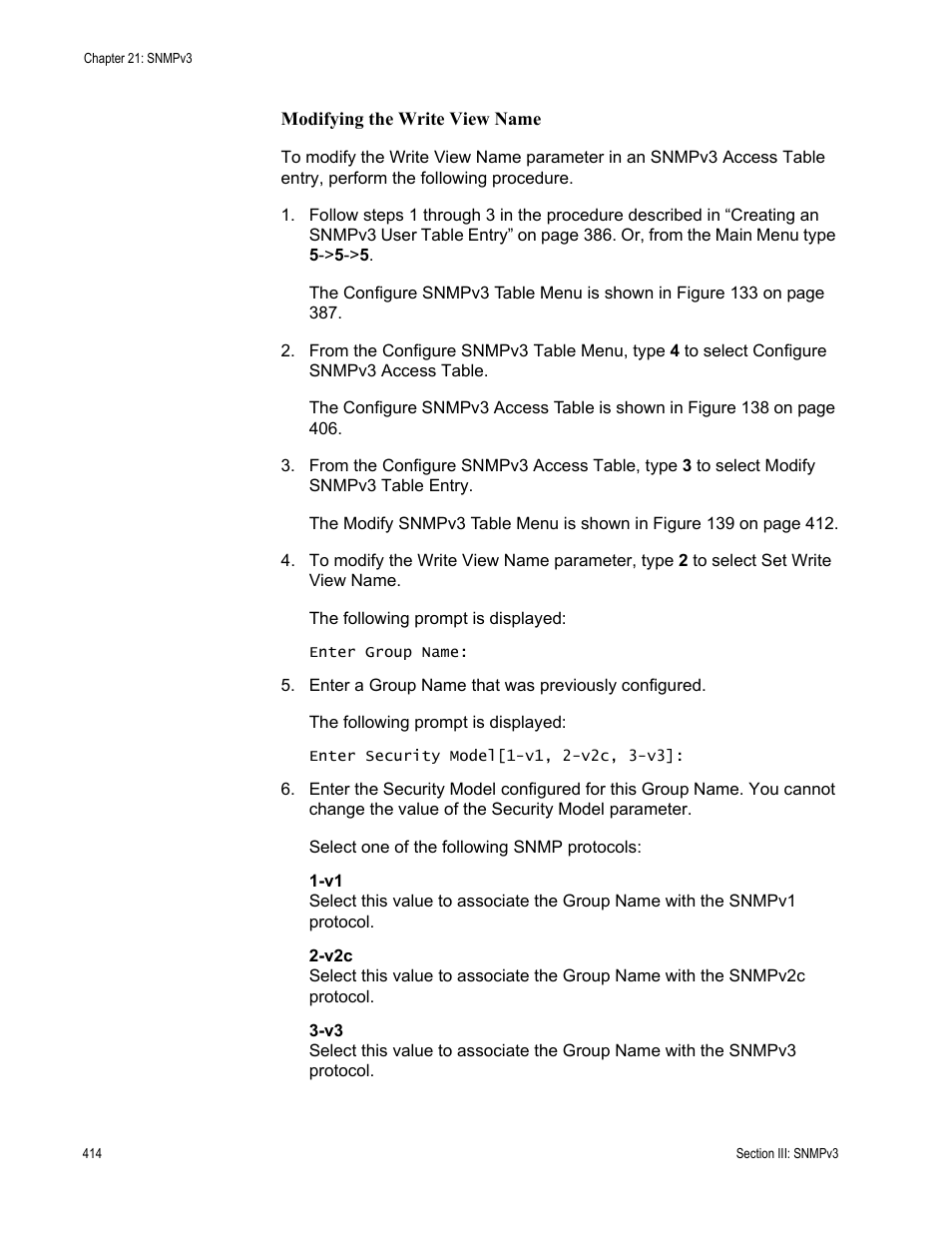 Allied Telesis AT-S62 User Manual | Page 414 / 822