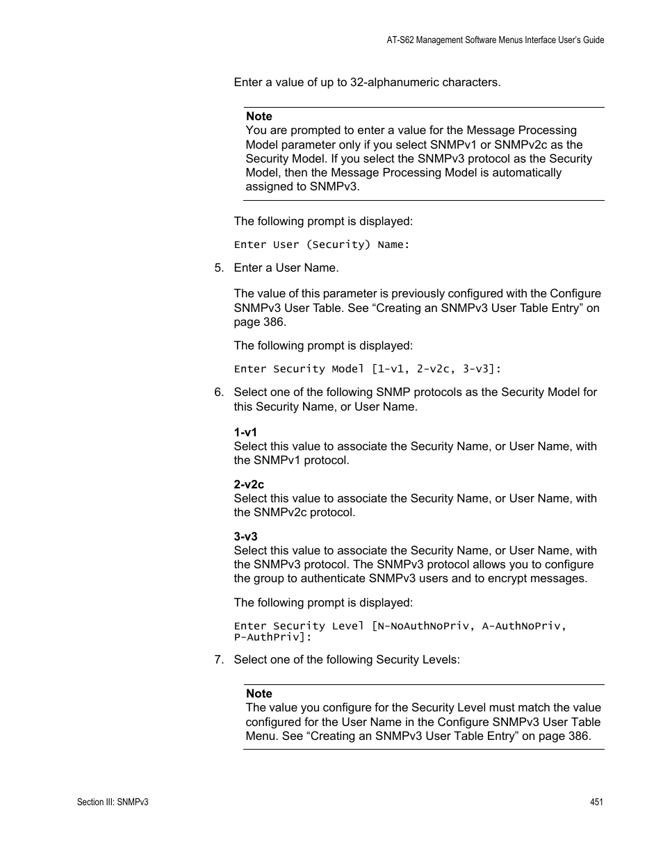 Allied Telesis AT-S62 User Manual | Page 451 / 822