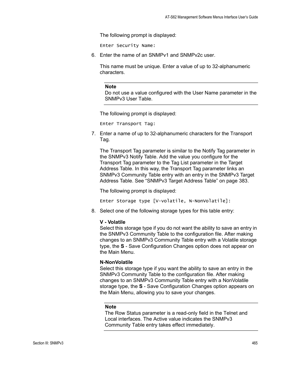 Allied Telesis AT-S62 User Manual | Page 465 / 822