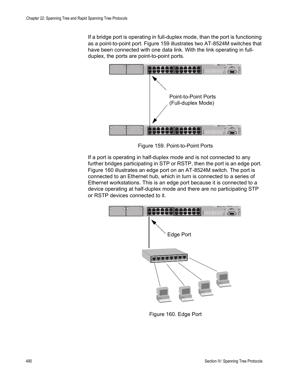 Edge port | Allied Telesis AT-S62 User Manual | Page 490 / 822
