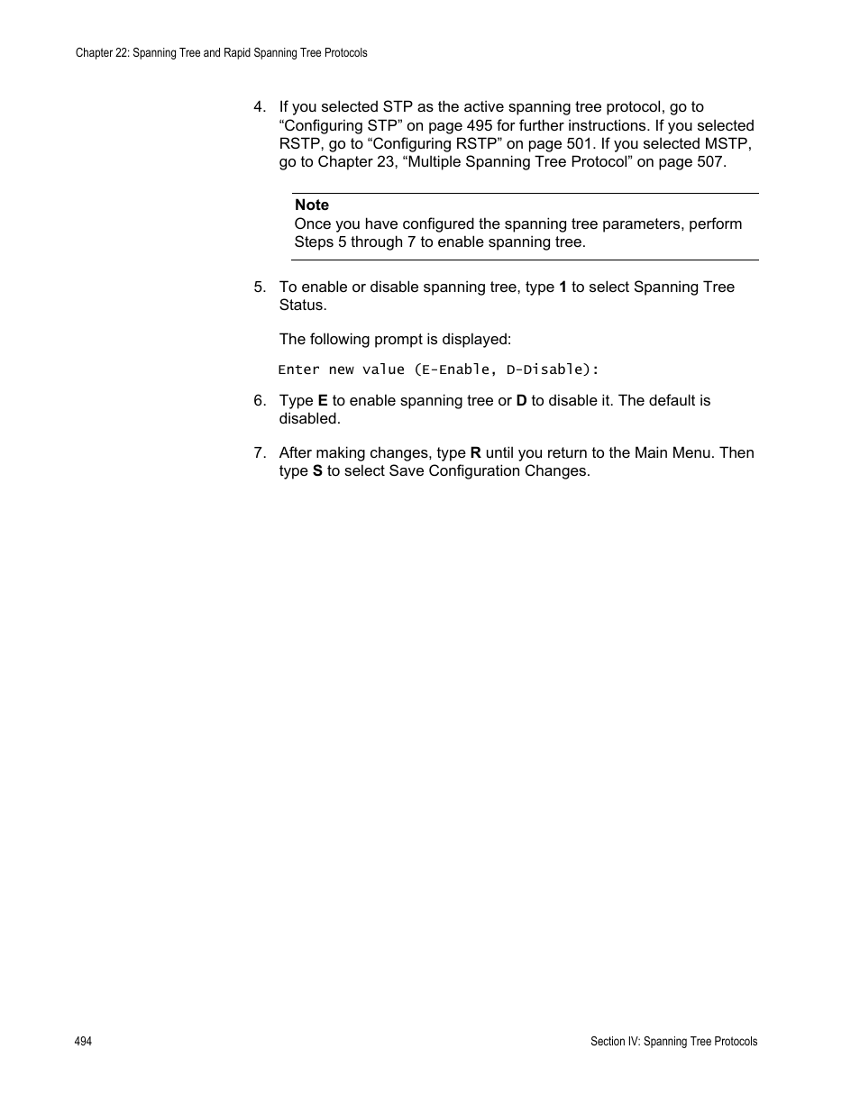 Allied Telesis AT-S62 User Manual | Page 494 / 822