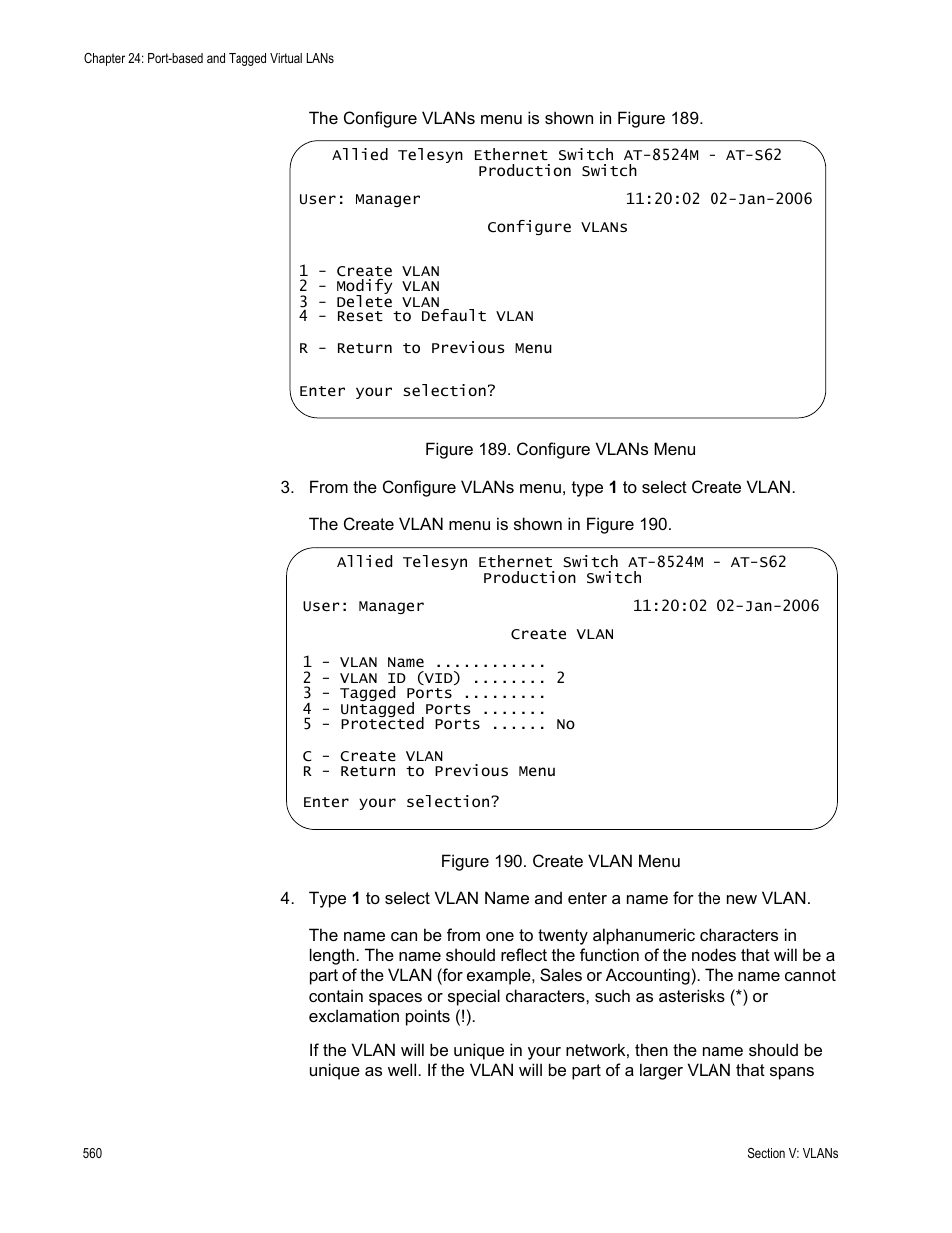 Allied Telesis AT-S62 User Manual | Page 560 / 822