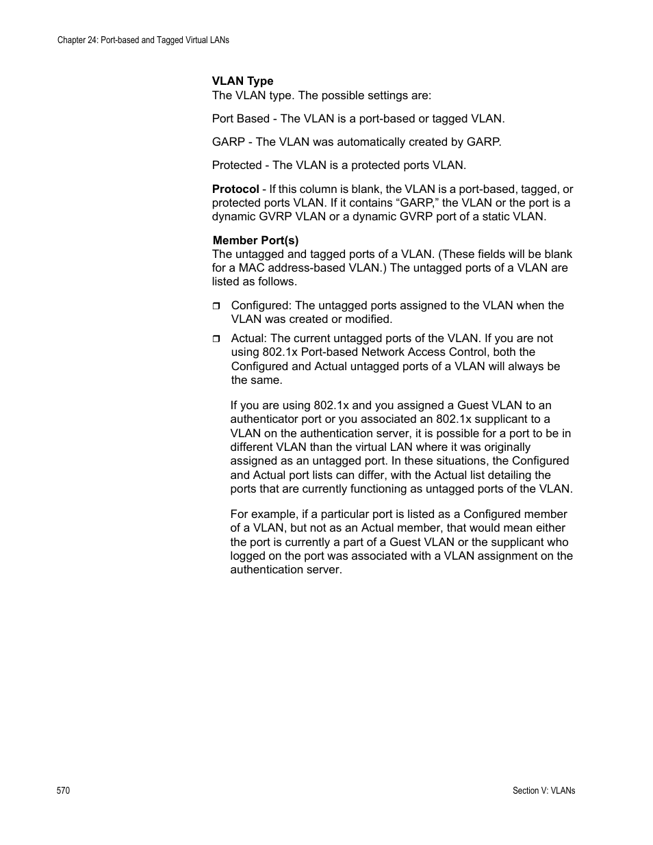 Allied Telesis AT-S62 User Manual | Page 570 / 822